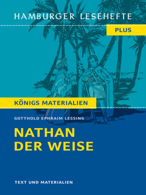 cover image of Nathan der Weise von Gotthold Ephraim Lessing (Textausgabe)